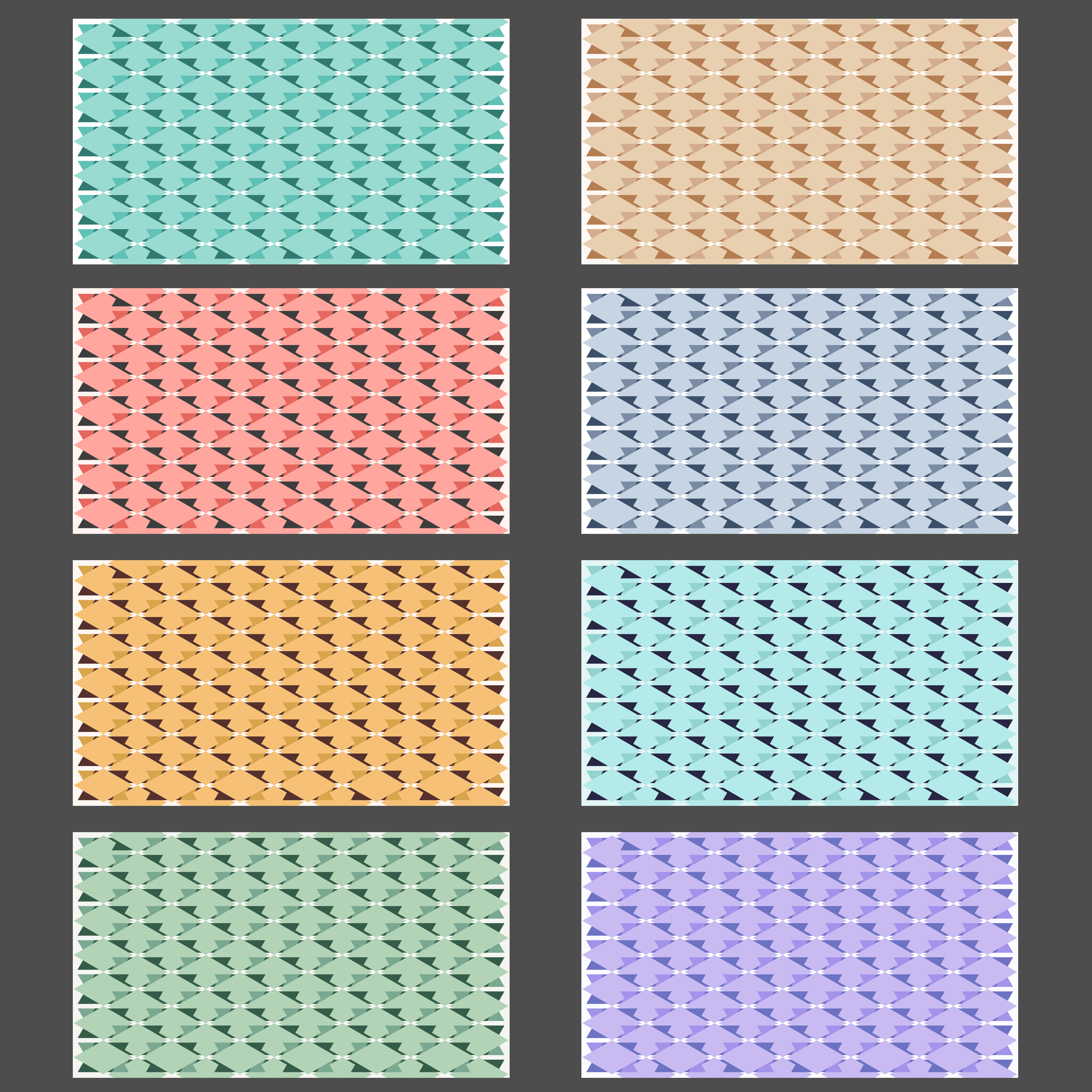 🔷 Geometry Series – Offset Dimensions - Overlapping Cubes Illusion